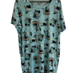 Celebrate Halloween sleep shirt with pockets women L